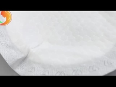 गोल आकार स्वच्छता डिस्पोजेबल स्तन नर्सिंग पैड उच्च अवशोषण अनुकूलित ब्रांड